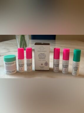 Drunk Elephant D-Bronze Anti-Pollution Sunshine Drops W/ Seven Deluxe Samples💗